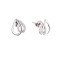 Pearl and American Diamond 925 Sterling Silver Studs