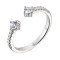 Celia American Diamond 925 Silver Ring