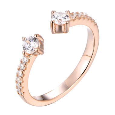 Created Sapphire Marquise 925 Silver Ring