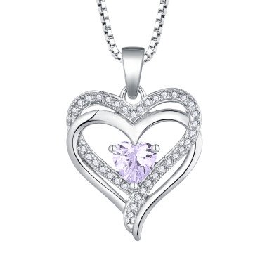 Created Emerald 18K Yellow Gold Plated Diva Necklace