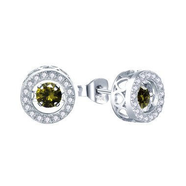 Gold Plated Ruby Silver Studs In Pear Shape