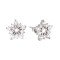 925 Sterling Silver Beaded Design Climber Earring