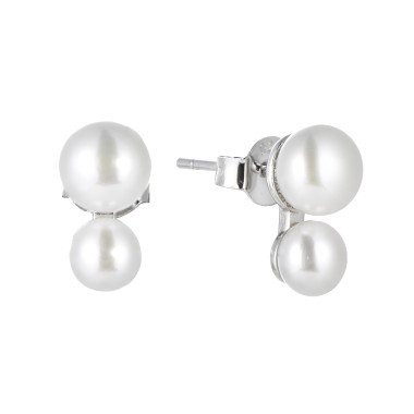 American Diamond Pear Drop 925 Silver Earrings For Women