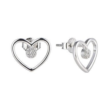 American Diamond Dangle Long Earrings In 925 Silver