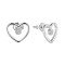 American Diamond Dangle Long Earrings In 925 Silver