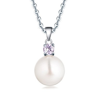 Amethyst Pendant in 925 Silver